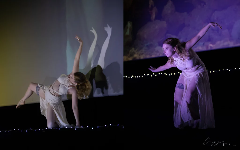 Danseuse de la pièce Echo du Souffle